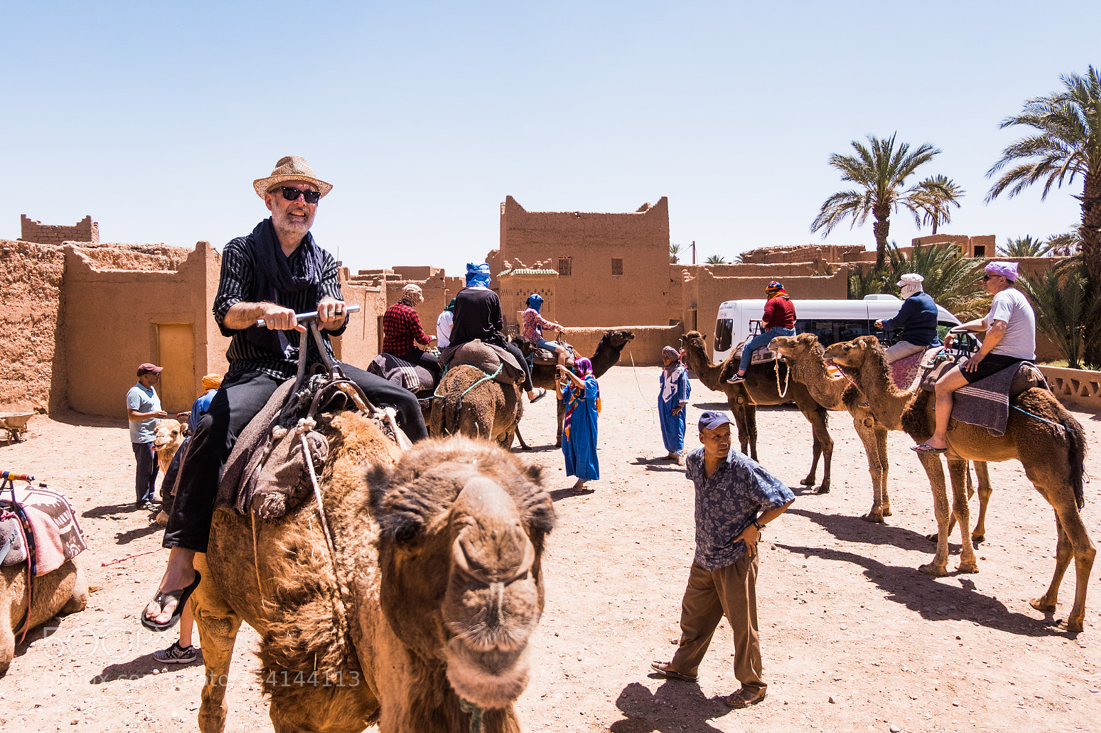 Fujifilm X-T20 sample photo. M'hamid camel ride photography