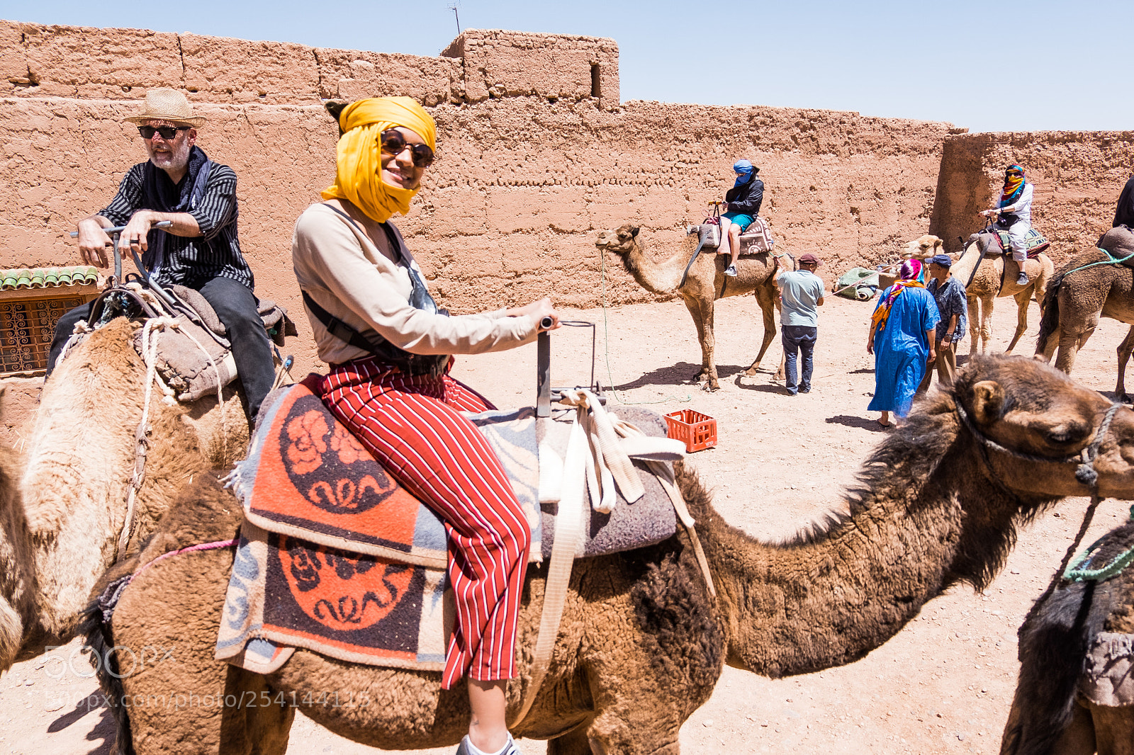 Fujifilm X-T20 sample photo. M'hamid camel ride photography