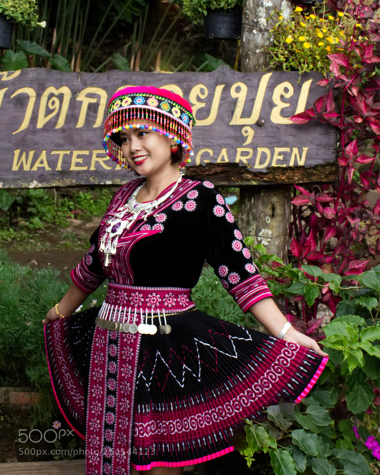 Nikon D7200 sample photo. Hmong village on doi photography