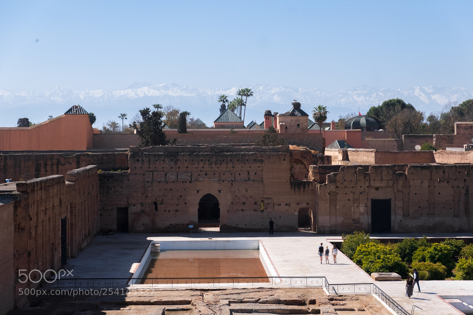 Fujifilm X-T20 sample photo. Marrakech- el badi palace photography