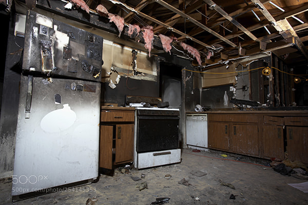 Canon EOS 5D sample photo. Fire damage cleanup escondido photography