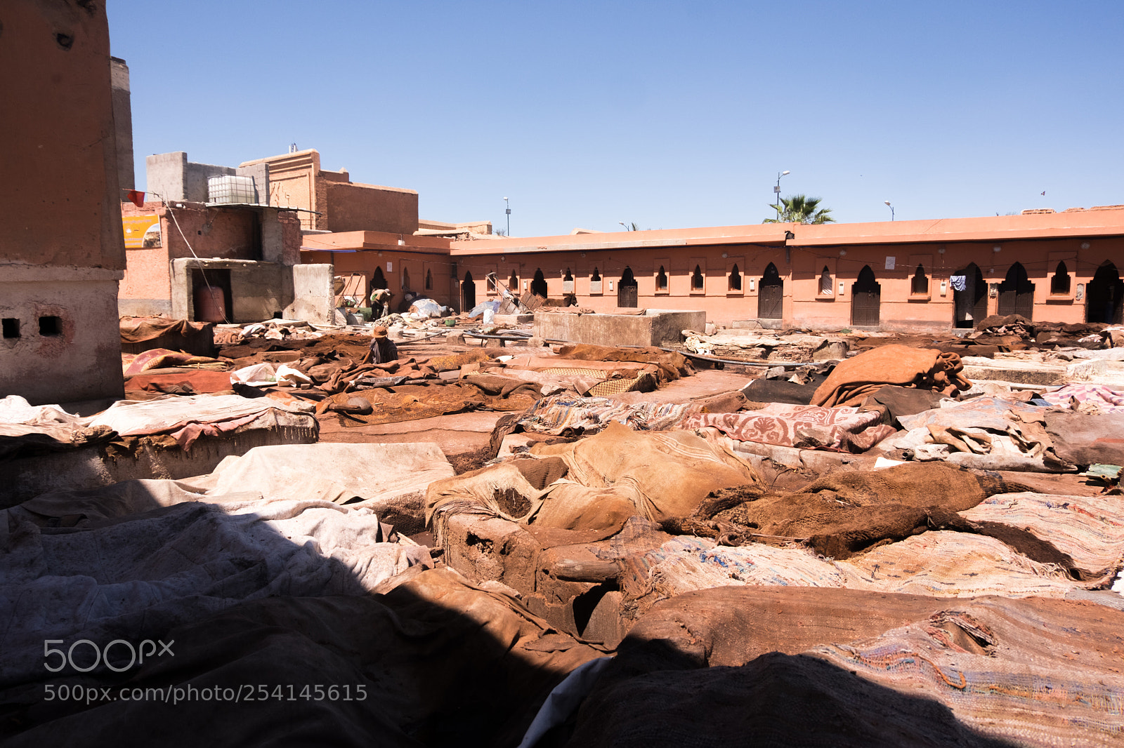 Fujifilm X-T20 sample photo. Marrakech- tannery photography