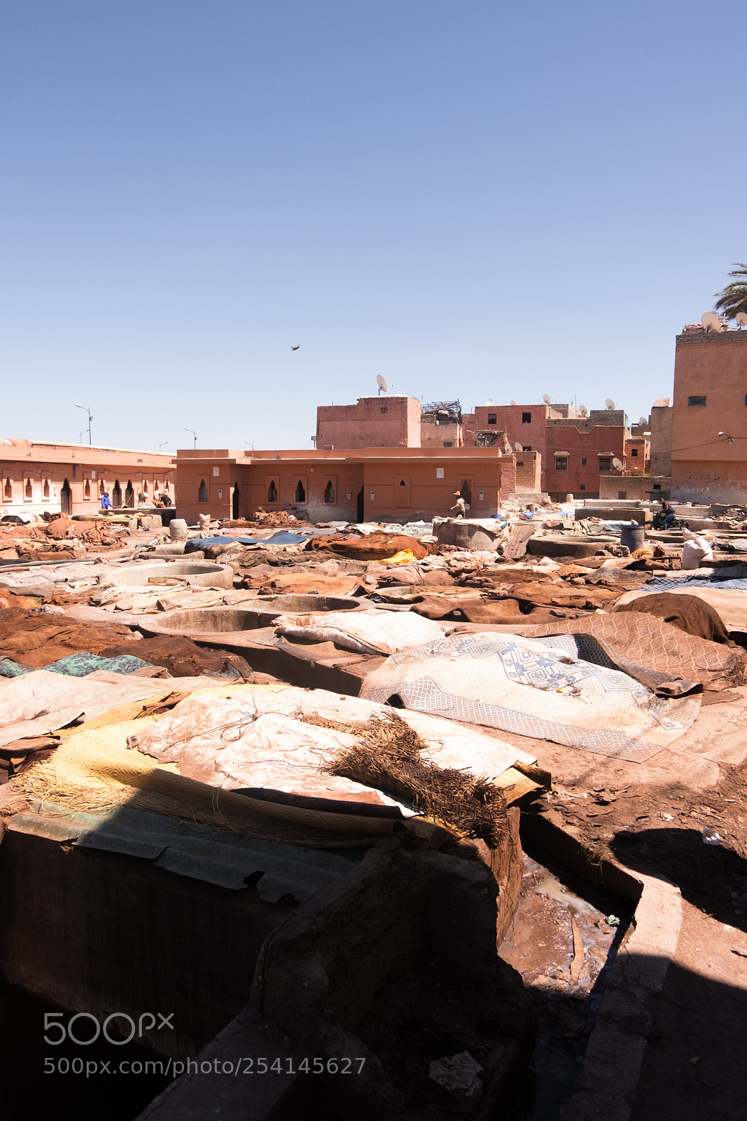 Fujifilm X-T20 sample photo. Marrakech- tannery photography