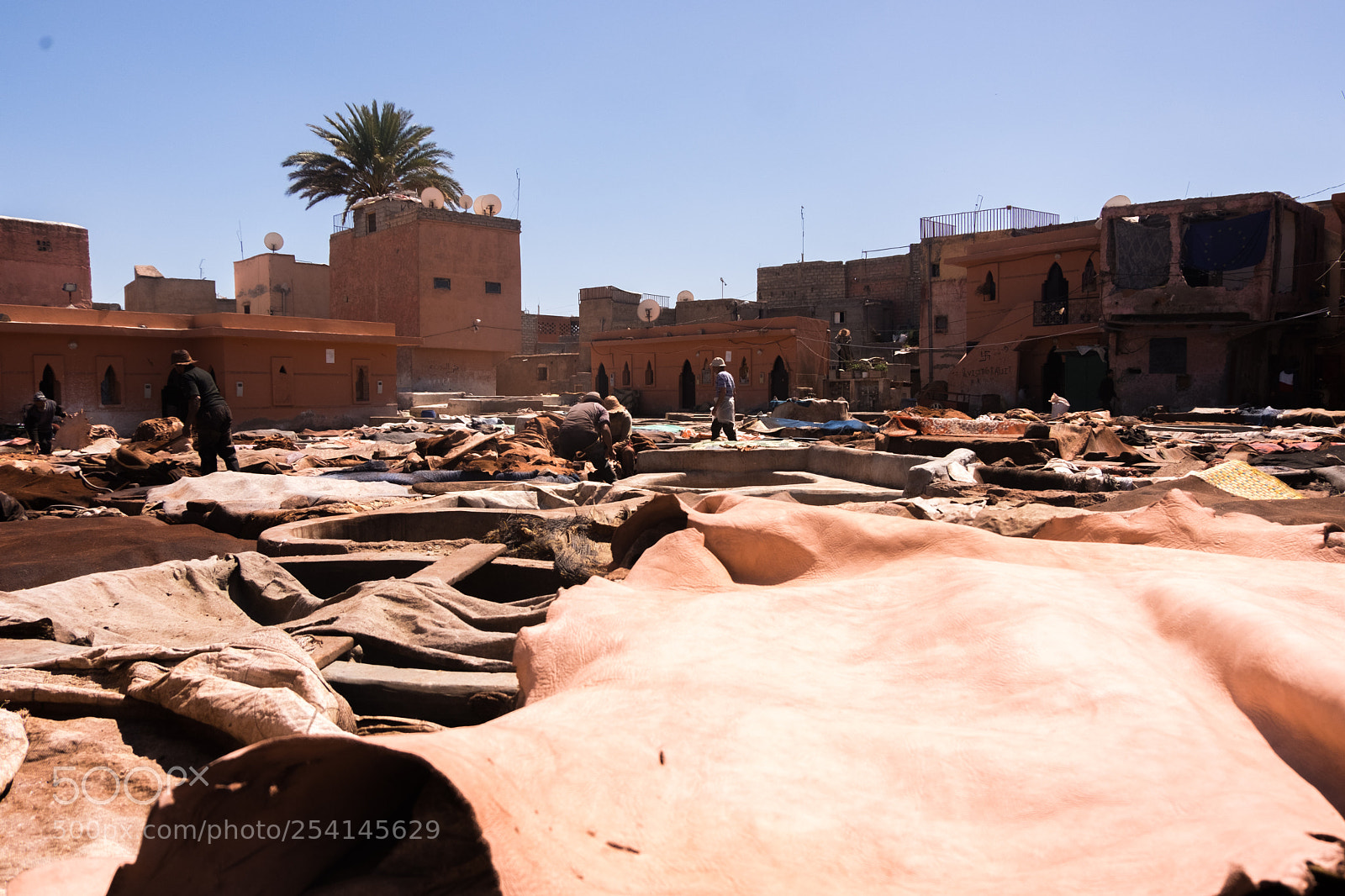 Fujifilm X-T20 sample photo. Marrakech- tannery photography