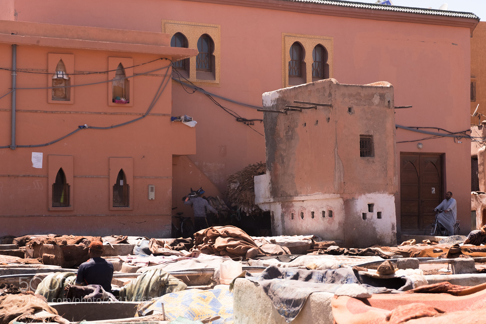 Fujifilm X-T20 sample photo. Marrakech- tannery photography