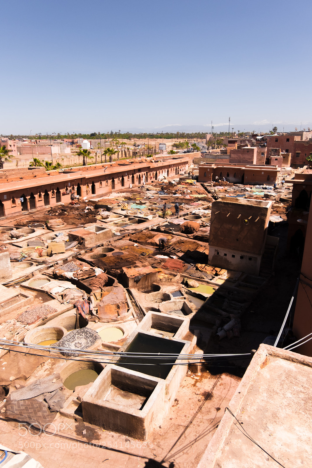 Fujifilm X-T20 sample photo. Marrakech- tannery photography