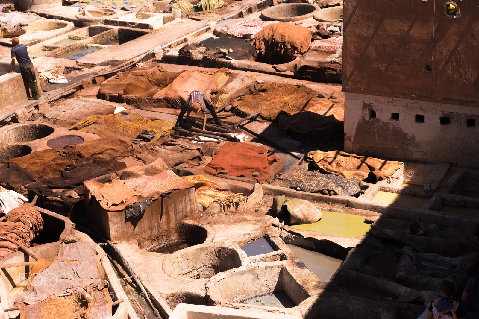 Fujifilm X-T20 sample photo. Marrakech- tannery photography