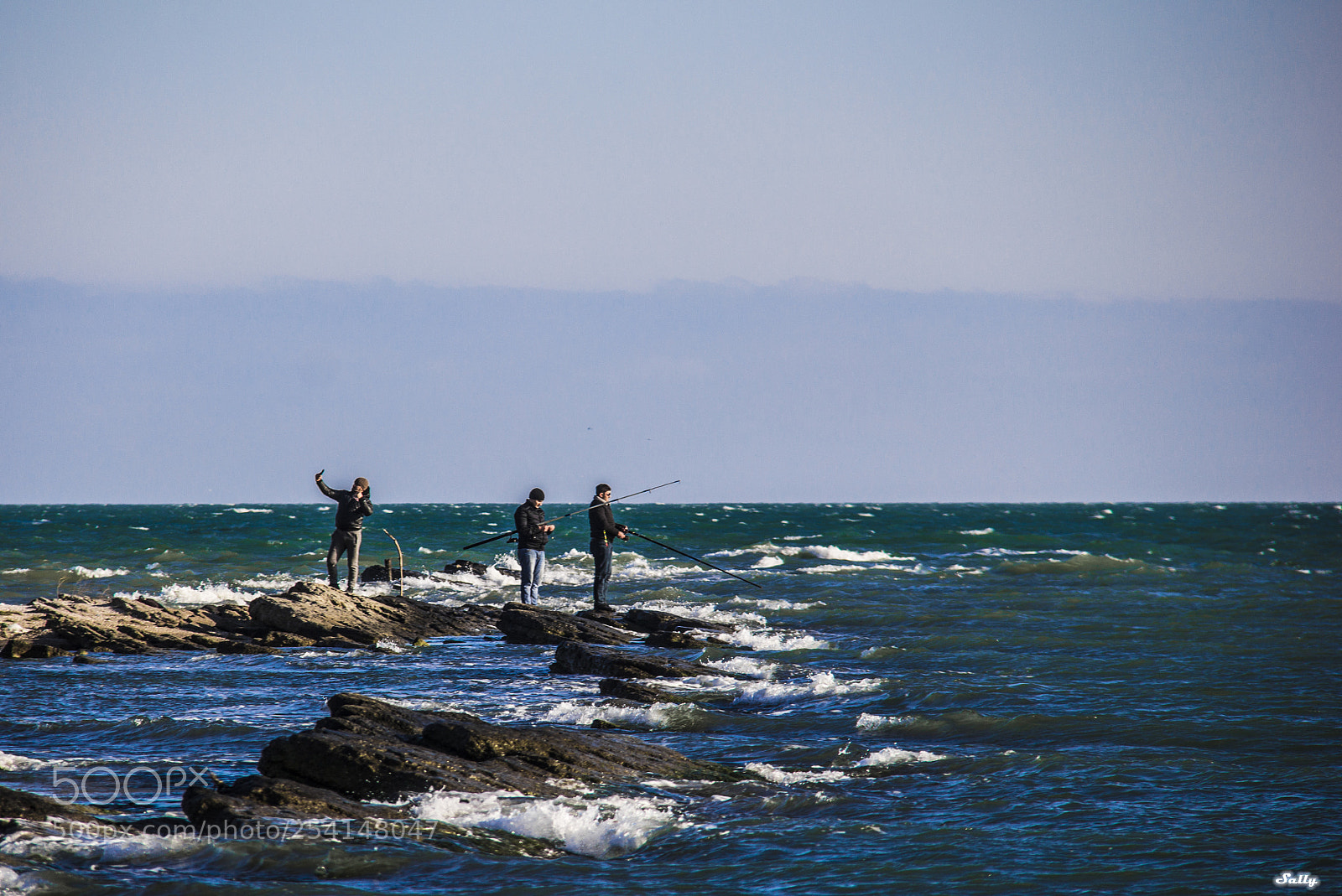 Canon EOS 60D sample photo. Sallysvision fishing trio selfie photography