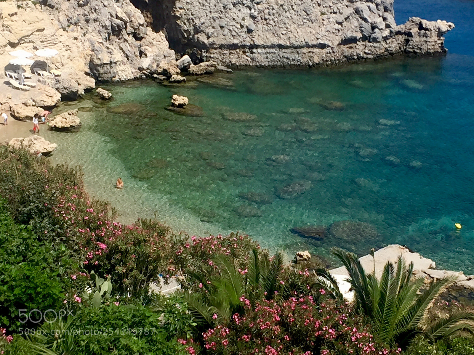 Apple iPhone 6 sample photo. Lindos beach photography