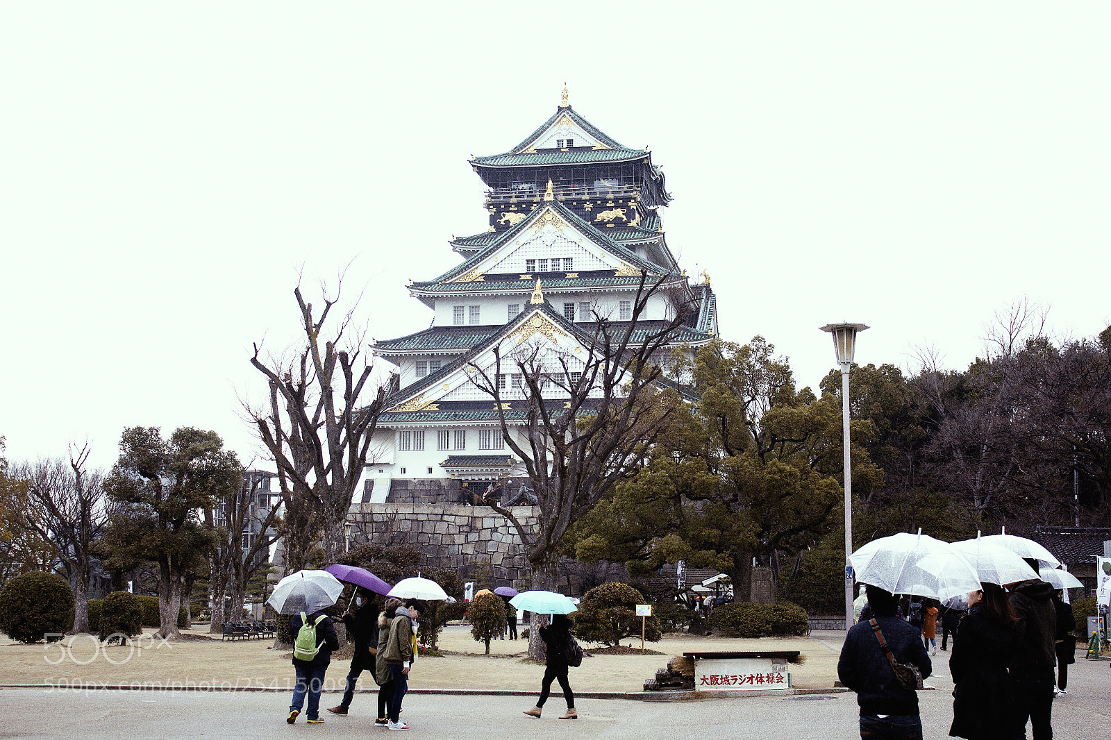 Canon EOS 60D sample photo. Osaka castle photography
