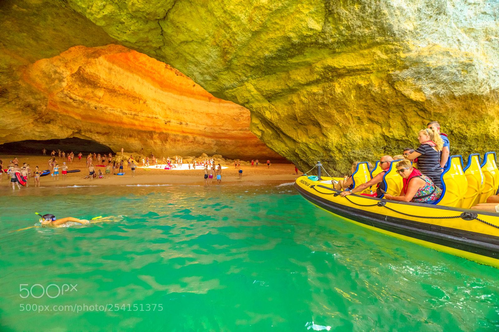 Canon EOS 5D Mark IV sample photo. Benagil cave boat tour photography
