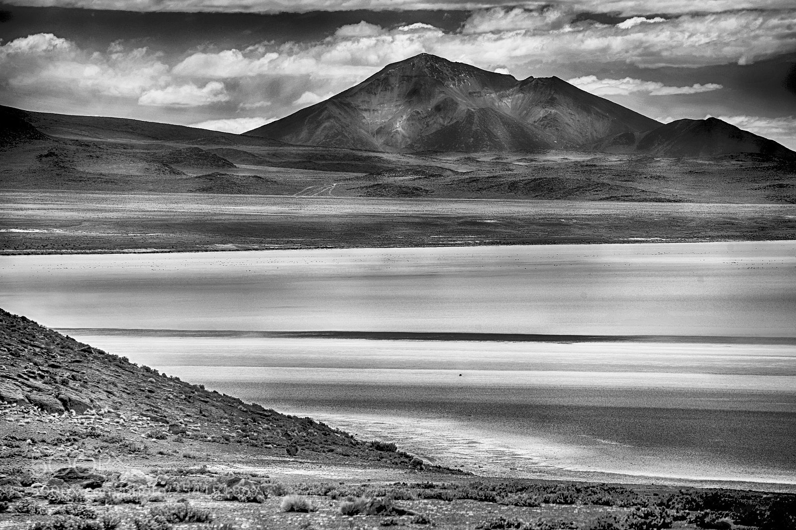 Nikon D700 sample photo. Bolivie volcan uturuncu photography