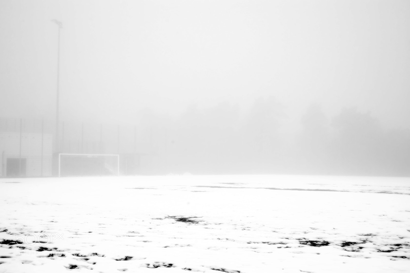 Sony a7 II sample photo. Soccer field in the photography