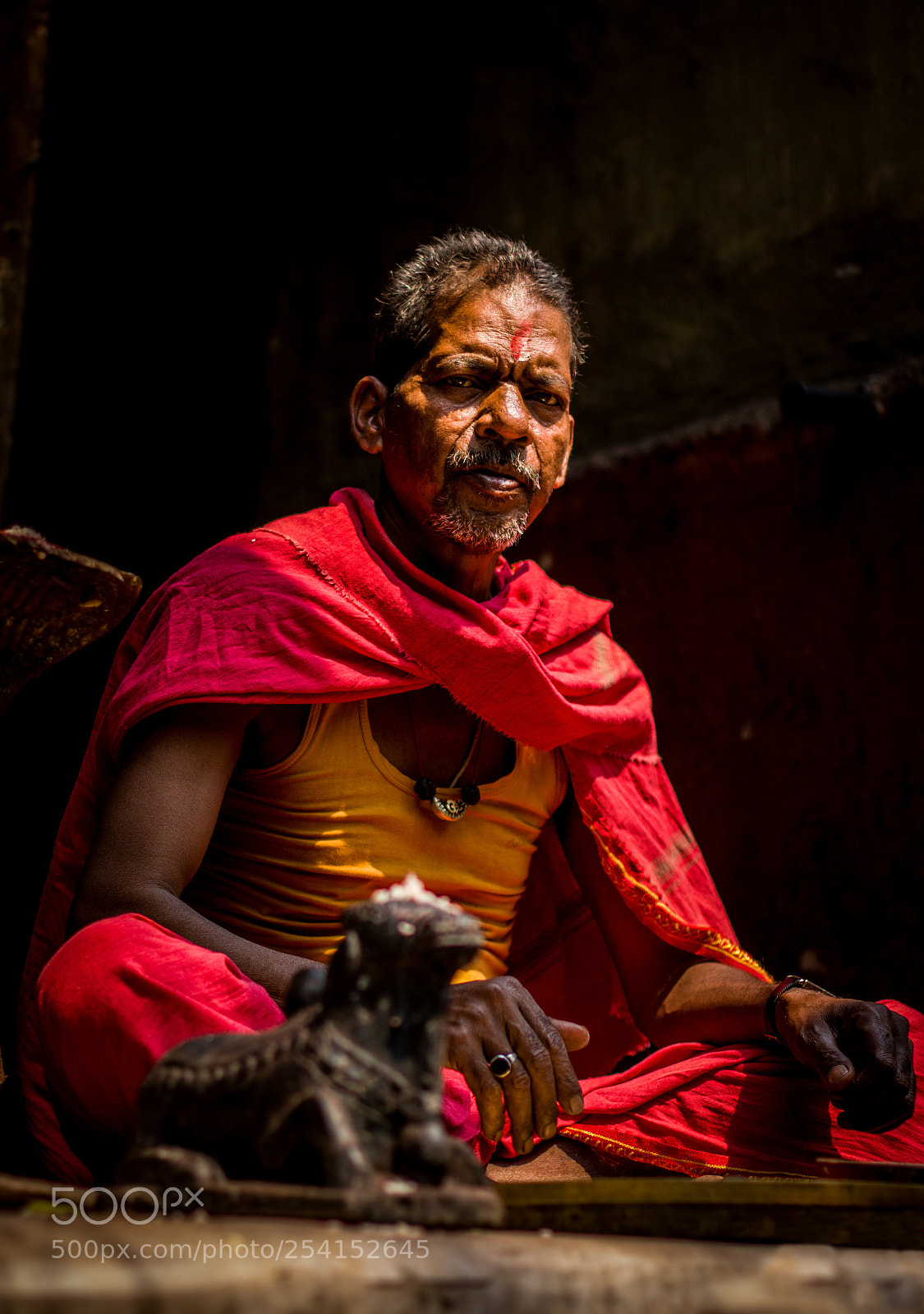 Canon EOS 750D (EOS Rebel T6i / EOS Kiss X8i) sample photo. A hindu priest photography