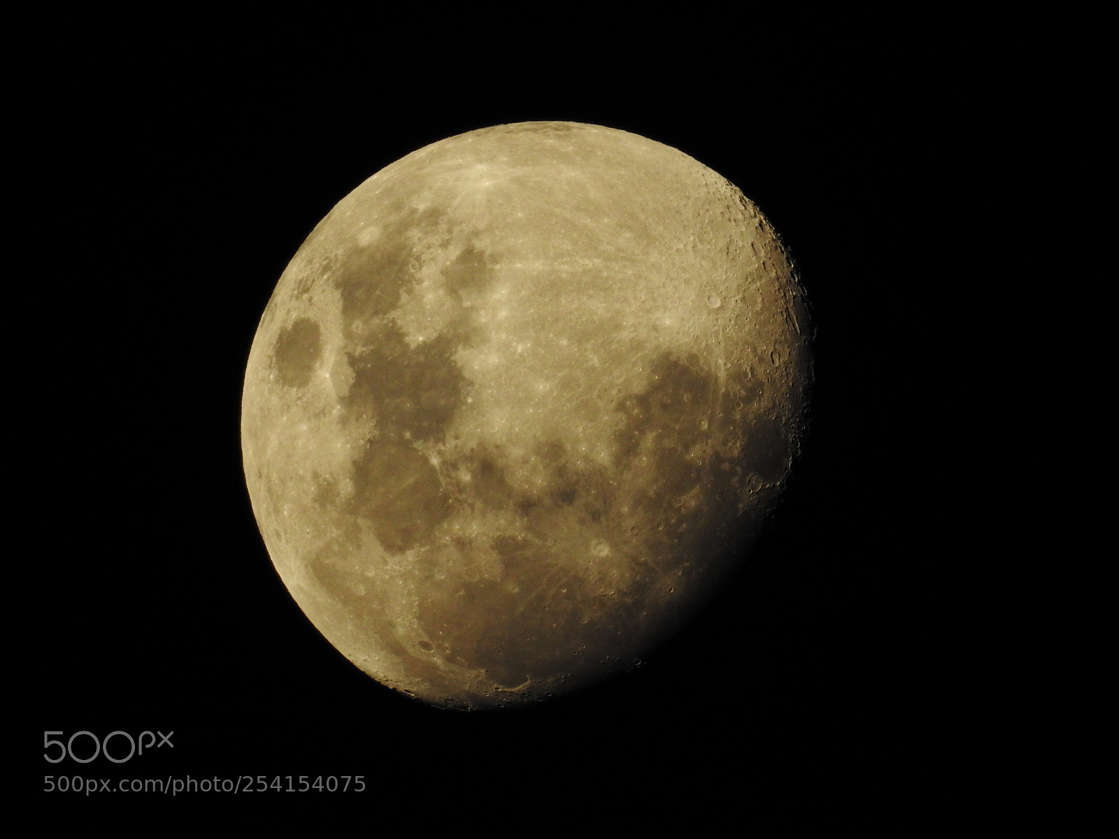 Nikon Coolpix P900 sample photo. Half of moon photography