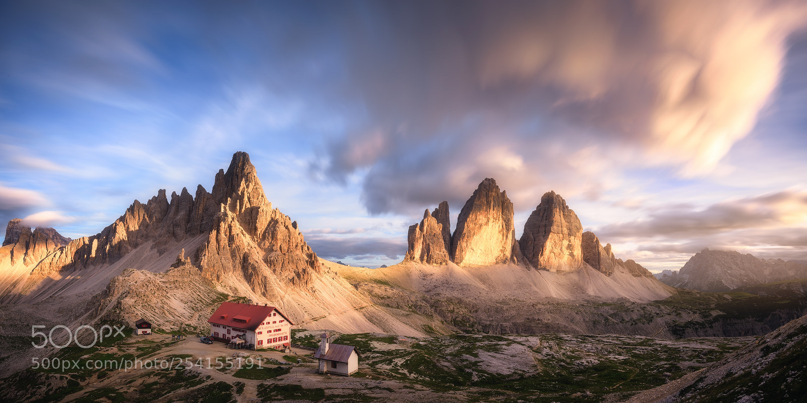 Nikon D810 sample photo. Golden dolomites photography
