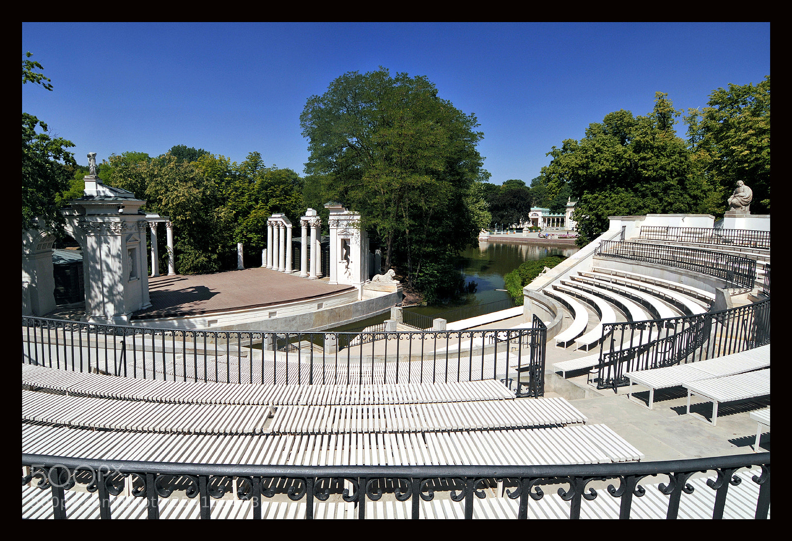 Nikon D300 sample photo. Theatre on the water photography