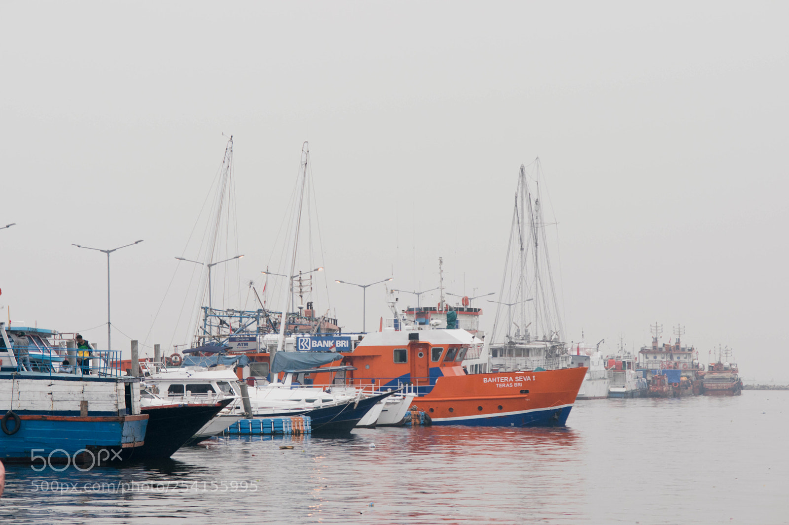 Nikon D3300 sample photo. The port at muara photography