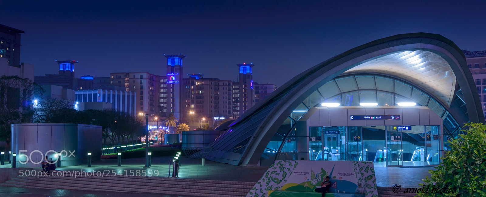 Nikon D3200 sample photo. Union metro station photography