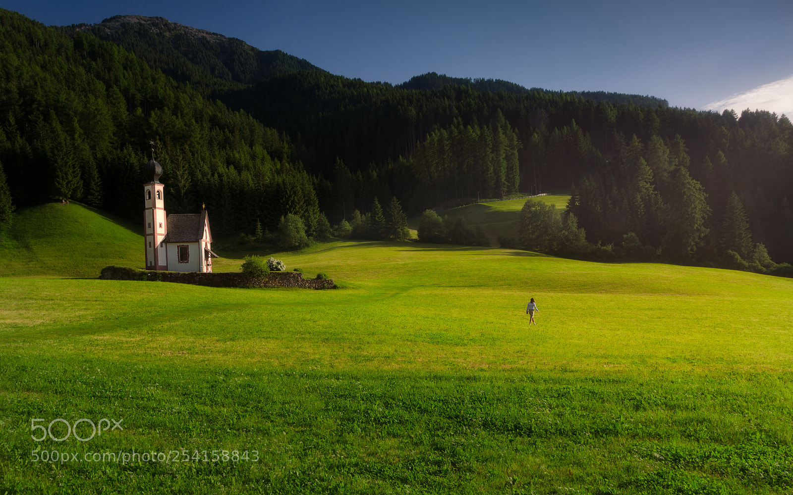 Nikon D7000 sample photo. San giovanni church, dolomites photography
