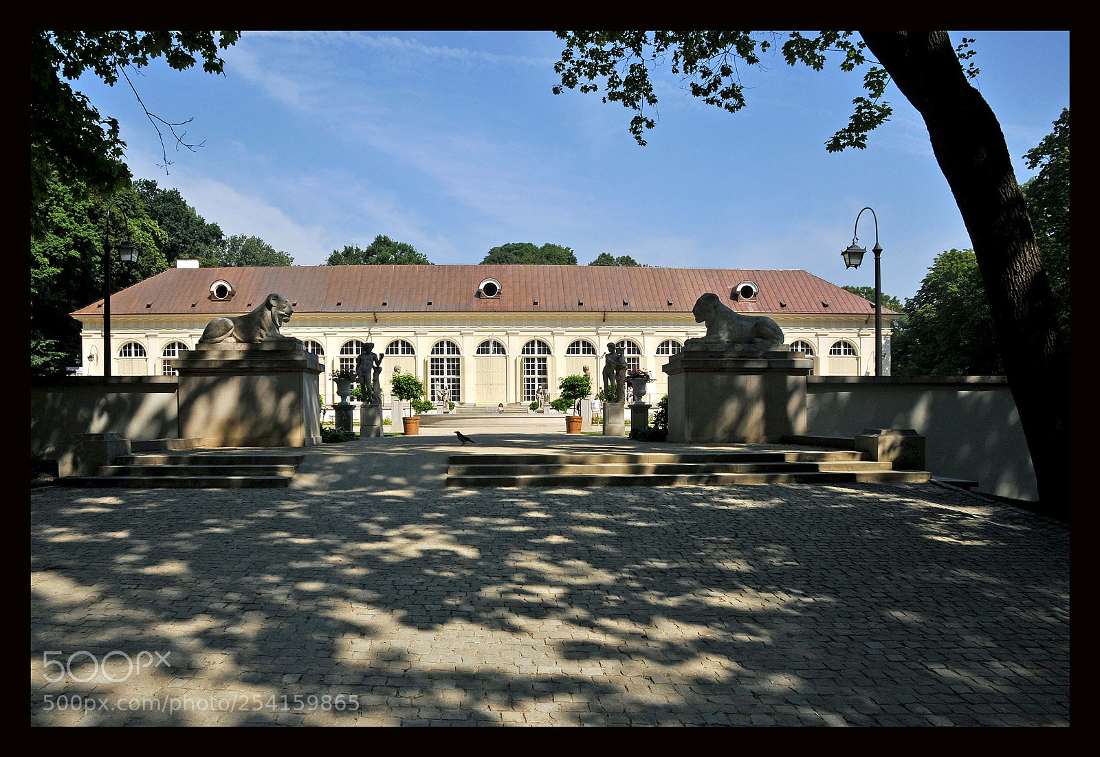 Nikon D300 sample photo. Old orangery in warszawa photography