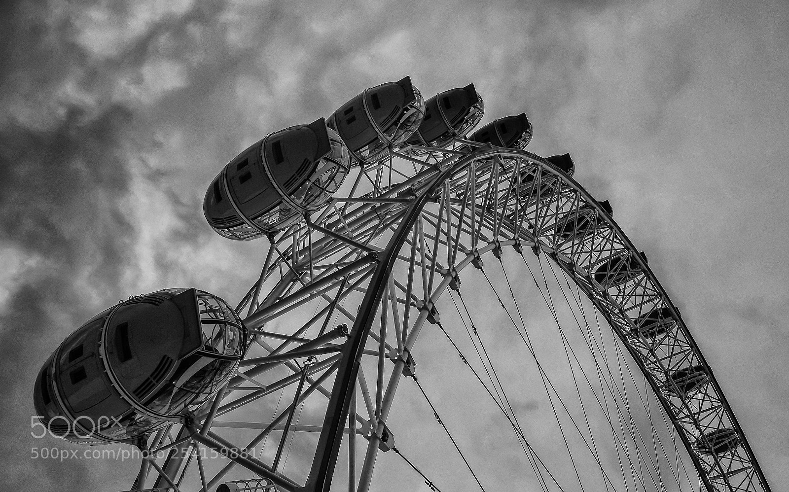 Fujifilm X-T1 sample photo. London eye photography