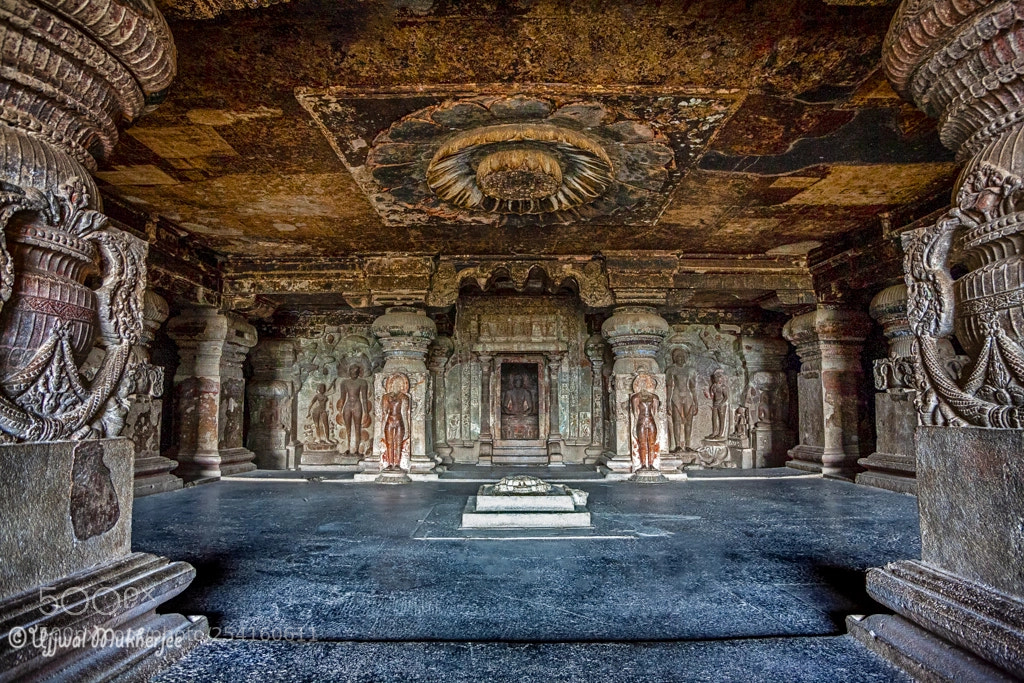 Canon EOS 5D sample photo. Ellora cave - ancient photography