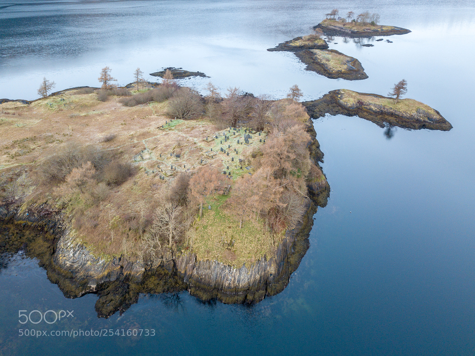 DJI FC220 sample photo. Eilean munde (burial island) #2 photography