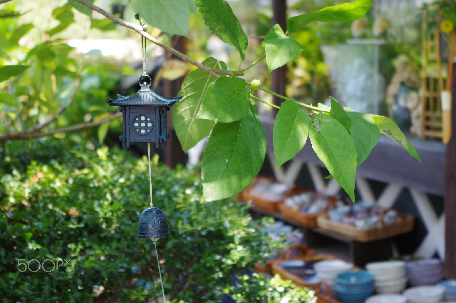 smc PENTAX-DA L 18-55mm F3.5-5.6 sample photo. Japanese wind bell photography