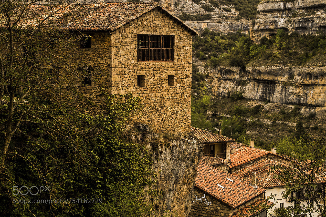 Sony SLT-A58 sample photo. Orbaneja del castillo casa photography