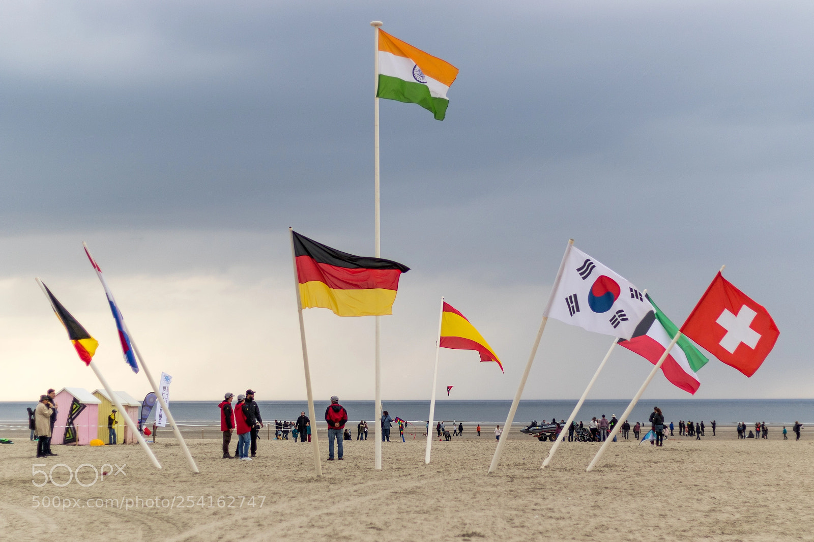 Canon EOS 7D Mark II sample photo. Flags photography