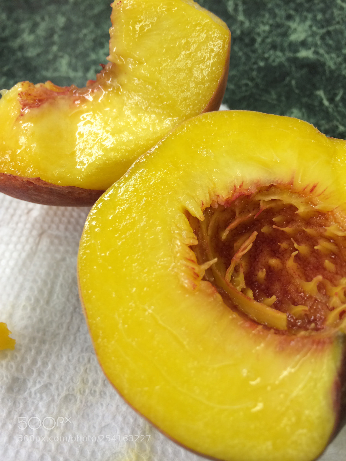 Apple iPhone 5s sample photo. Juicy peach  photography