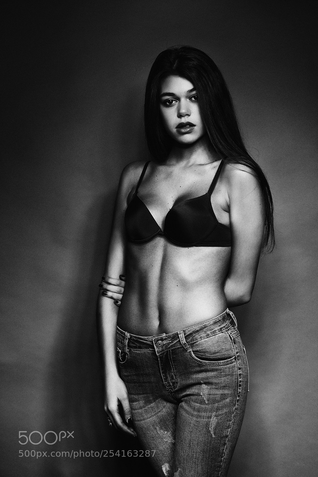 Nikon D800 sample photo. Chaira in the dark photography