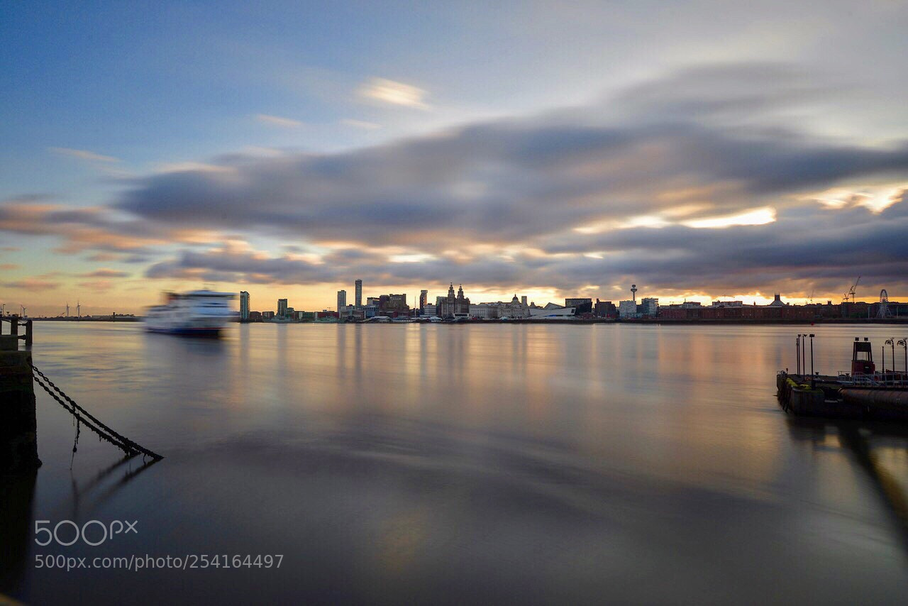 Nikon D610 sample photo. Liverpool sunrise with over photography