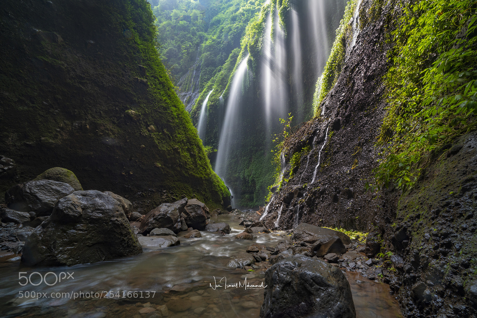 Sony a7R III sample photo. The mystical madakaripura waterfall photography