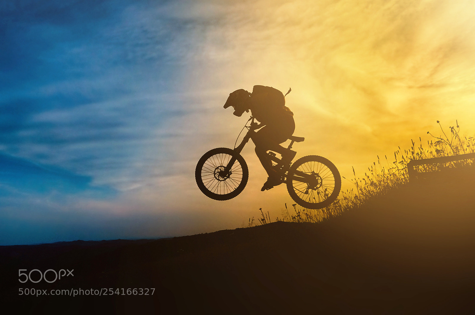 Nikon D5000 sample photo. Sunset ride photography