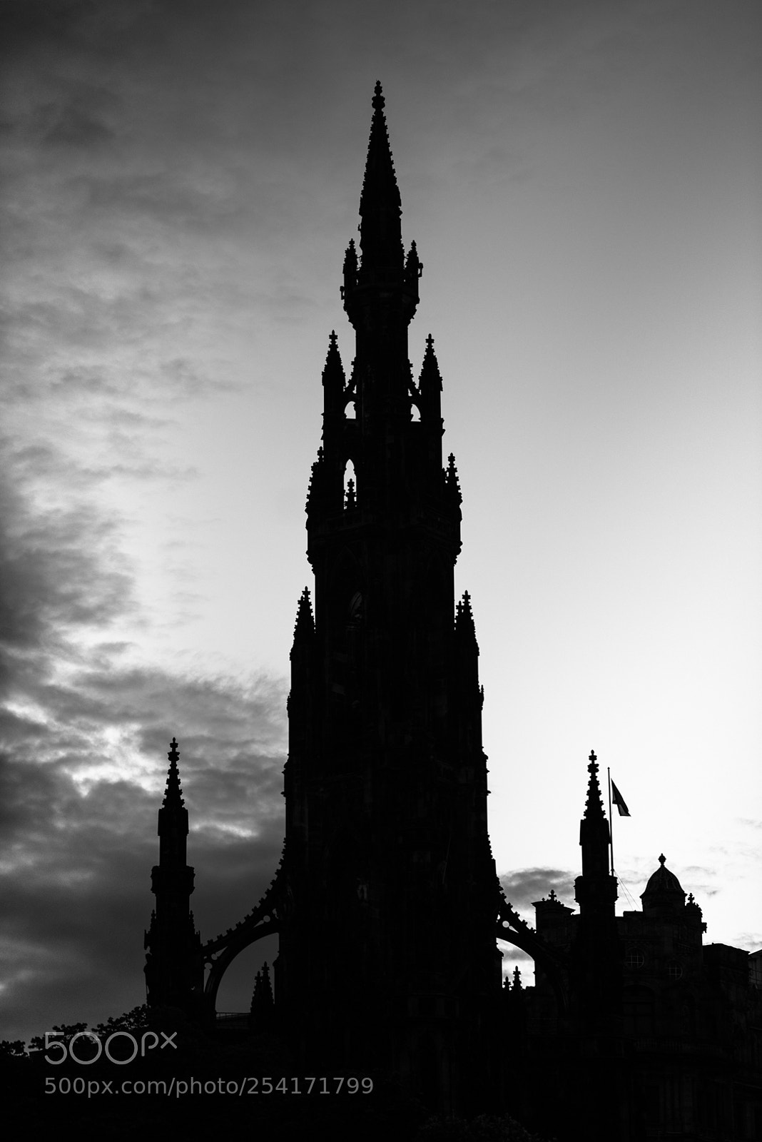 Sony a7R sample photo. Scottish silhouette photography