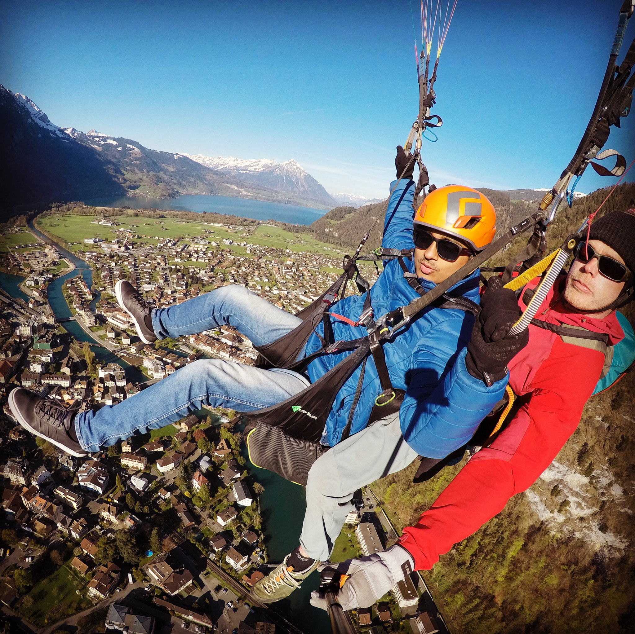 GoPro HERO4 Silver sample photo. Paragliding  photography
