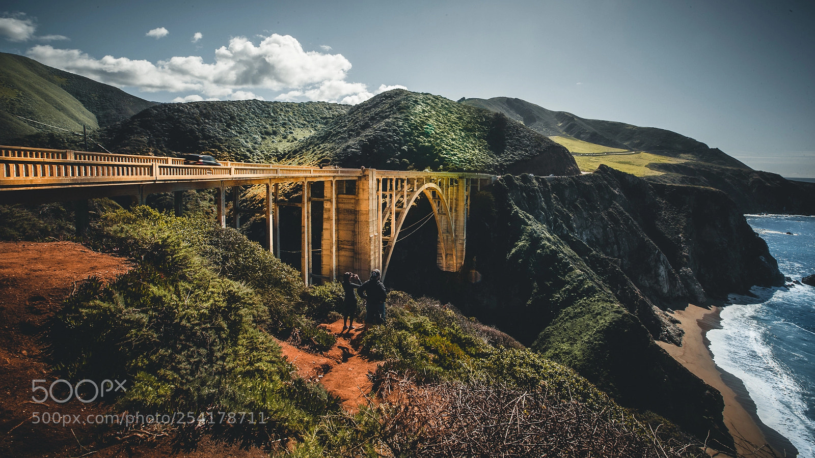 Canon EOS 5D Mark II sample photo. Bixby bridge photography