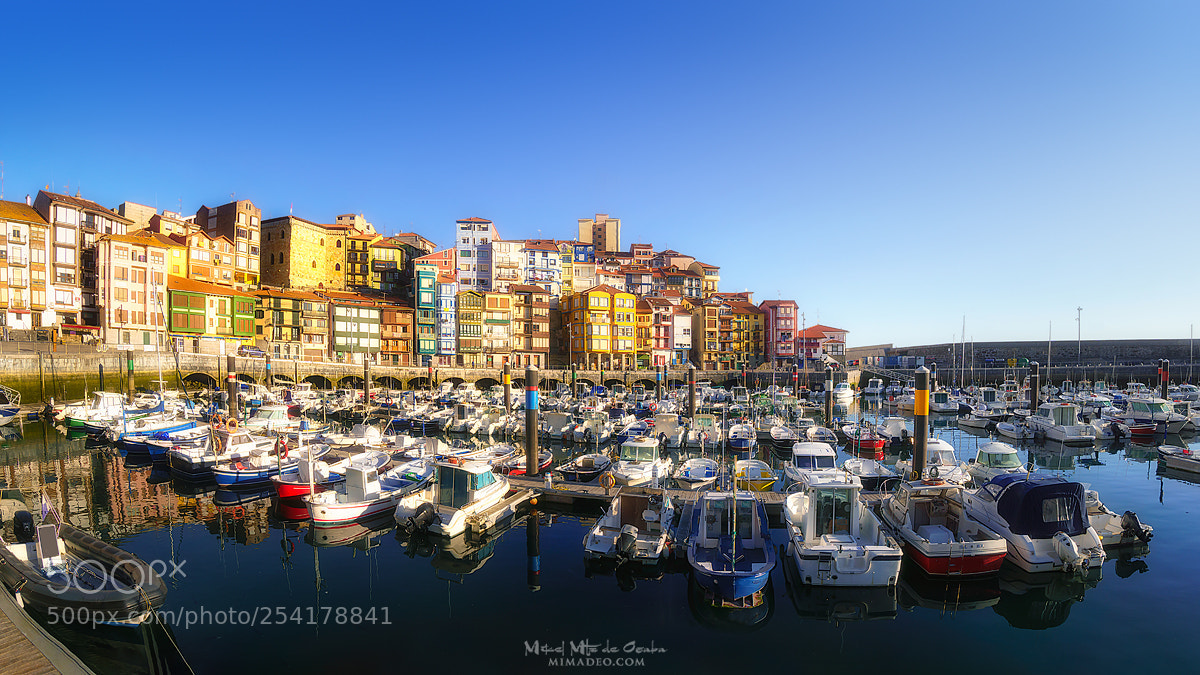 Sony a6000 sample photo. Puerto de bermeo photography