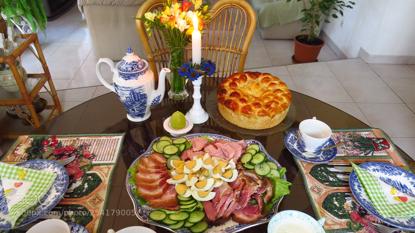Canon PowerShot SX50 HS sample photo. Easter breakfast photography
