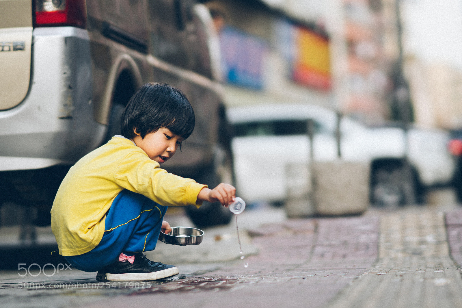 Sony a6500 sample photo. Kid streetlife shenzhen photography