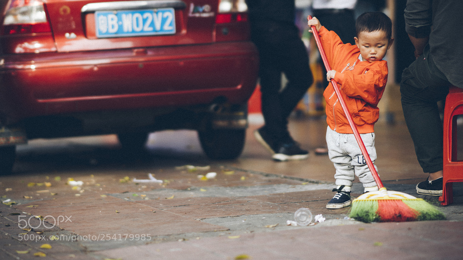 Sony a6500 sample photo. Kid streetlife shenzhen photography