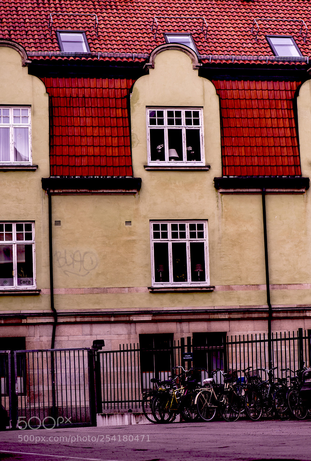 Nikon D700 sample photo. A pale fasad but photography