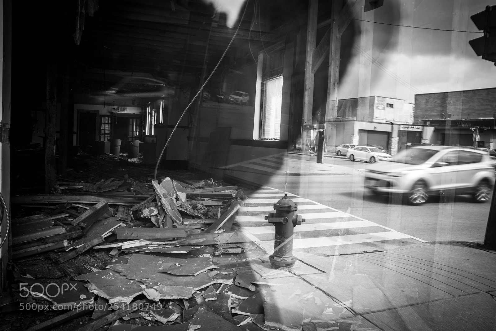 Nikon D810 sample photo. Window reflection photography