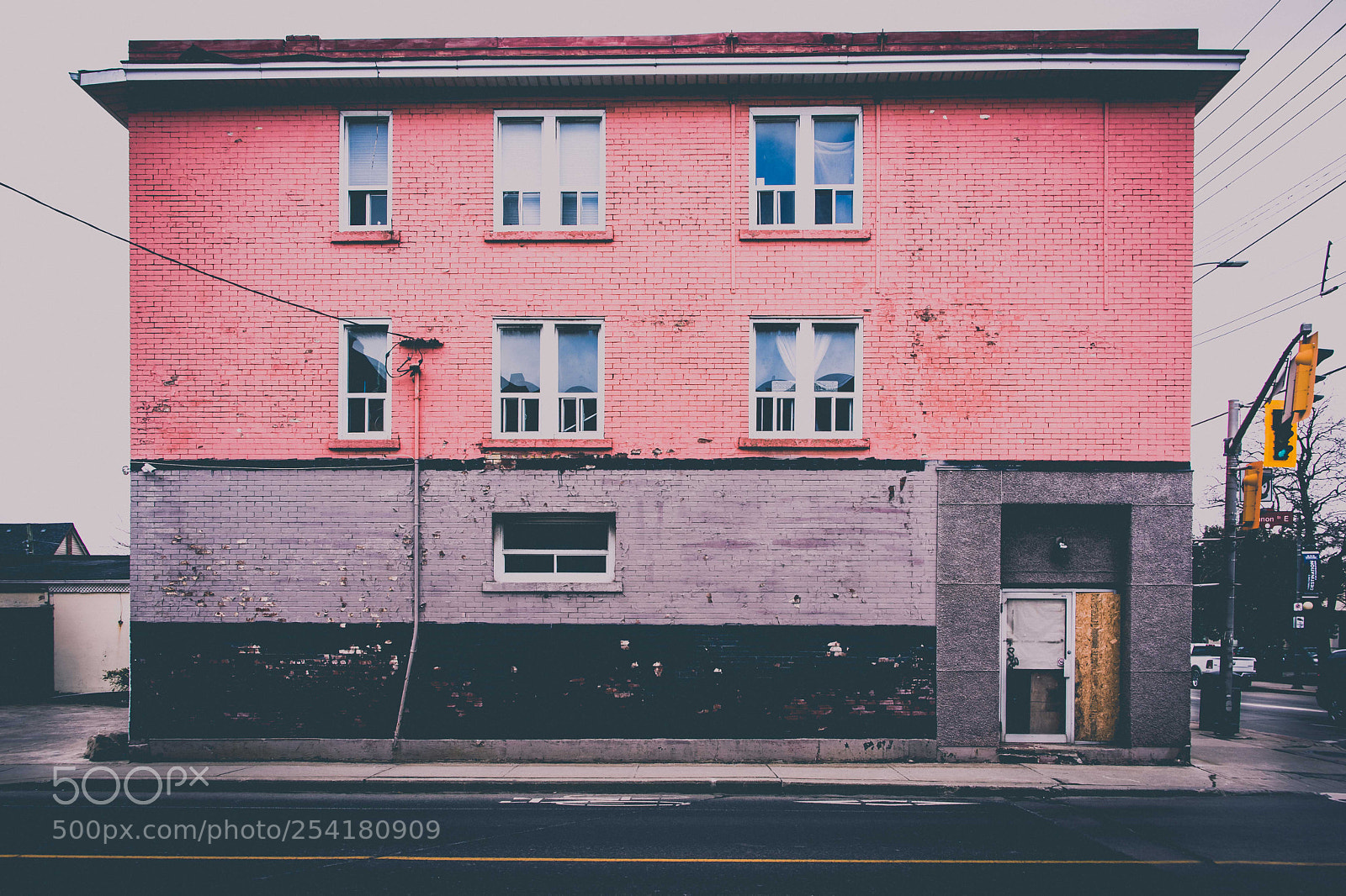 Nikon D810 sample photo. Pink building photography