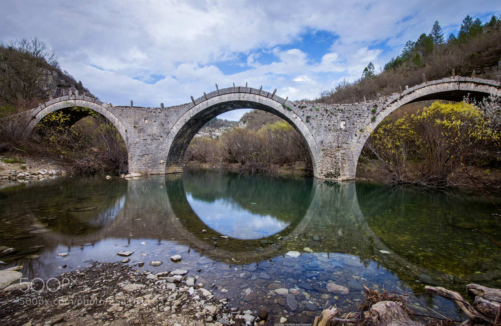 Nikon D7200 sample photo. Zagori bridge-greece photography
