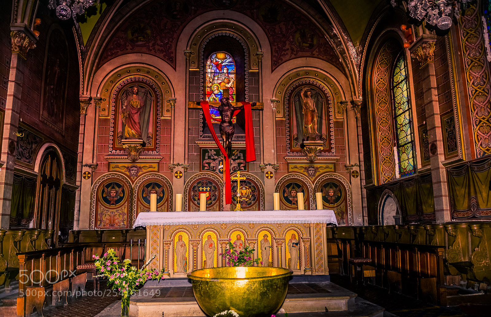 Nikon D610 sample photo. Church of loué photography