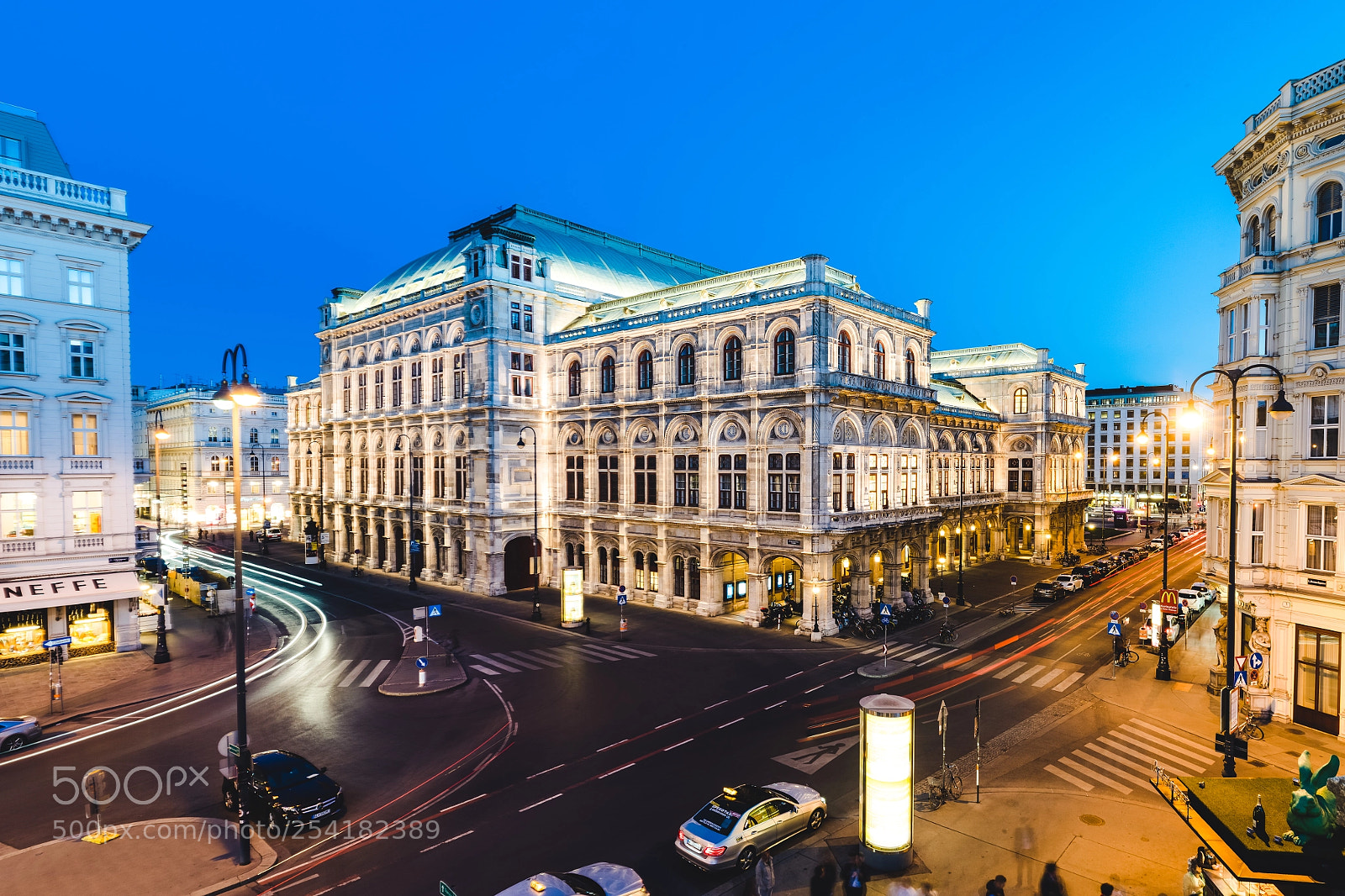 Sony a7 III sample photo. Vienna state opera photography