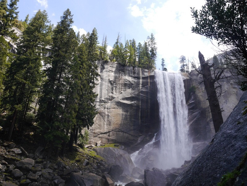 Panasonic Lumix DMC-GF6 sample photo. Waterfall in yosemite park (usa) photography